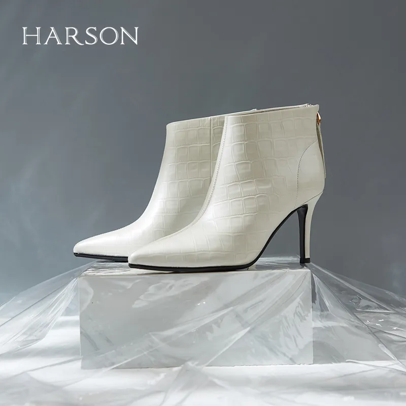 HARSON Ankle Boots 8.5CM Women's-11