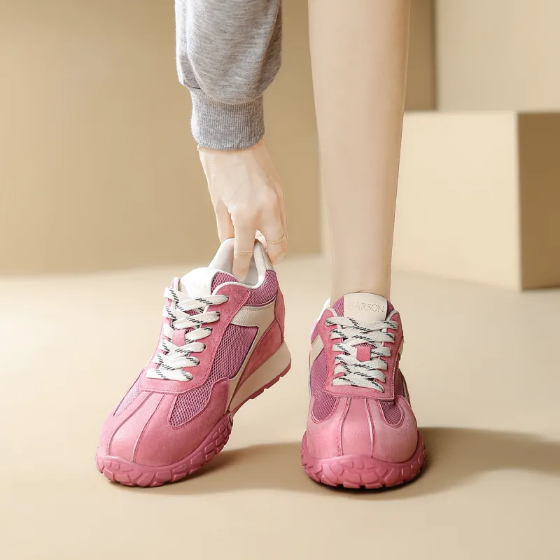 HARSON Anti Slip Wear Resistant Low Top Casual Shoes Women's-10