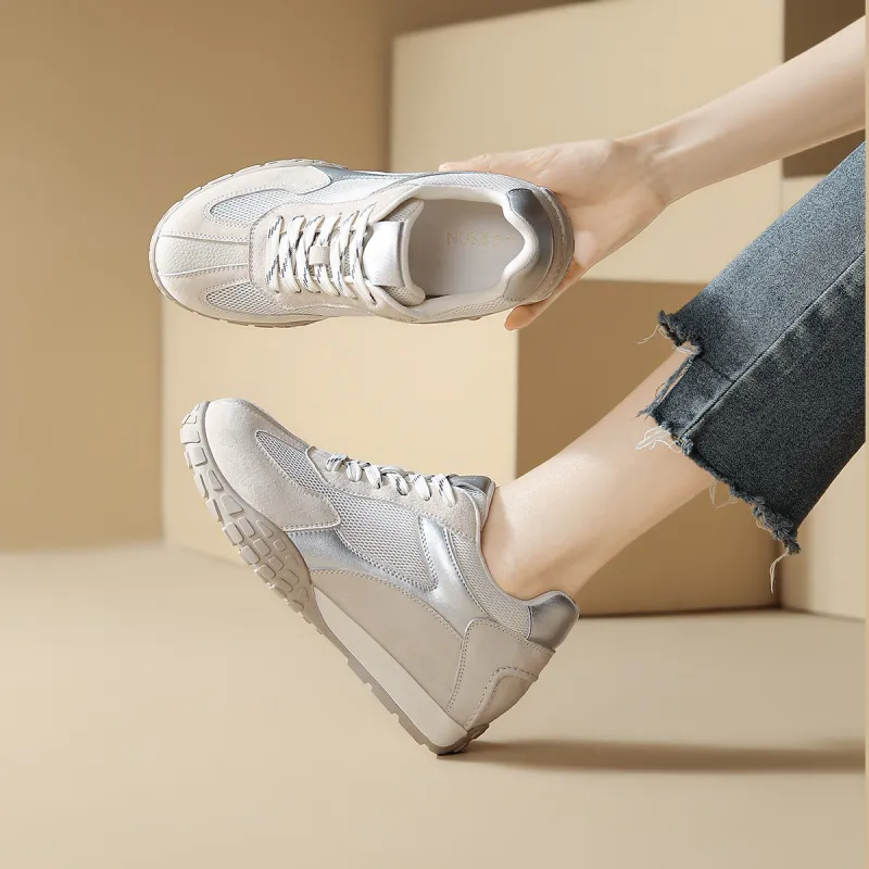 HARSON Anti Slip Wear Resistant Low Top Casual Shoes Women's-5