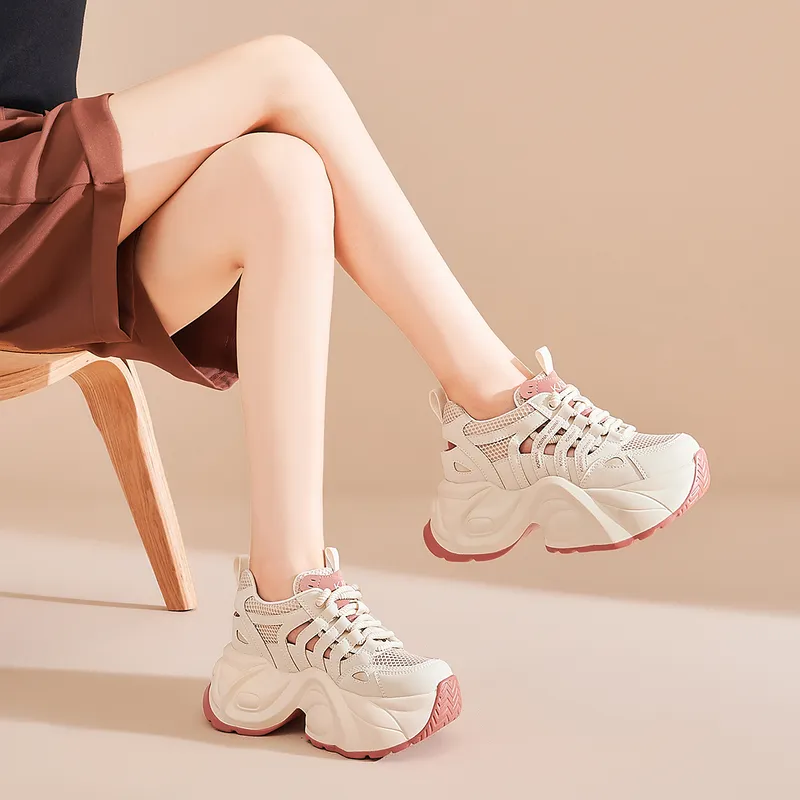KADINA Low-Top Chunky Sneakers Women's-5