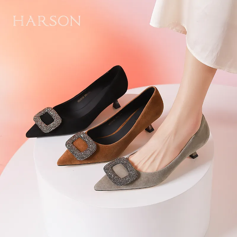 HARSON Slim Heel High Heels Women's-21