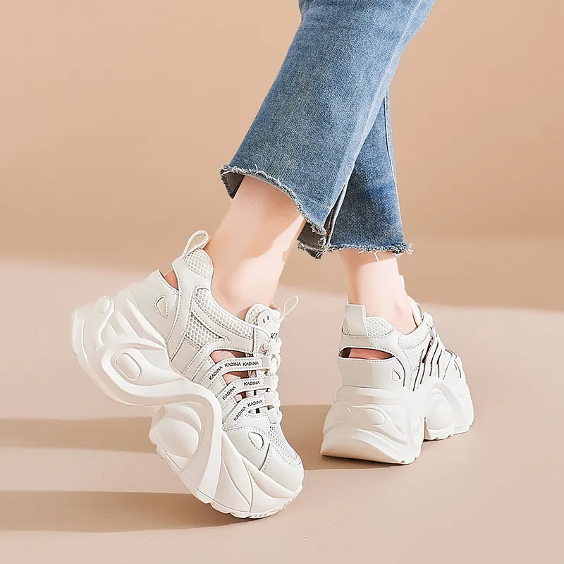 KADINA Low-Top Chunky Sneakers Women's-10