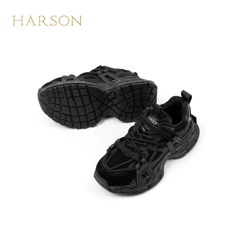 HARSON Anti Slip Wear Resistant Chunky Sneakers Women's-1