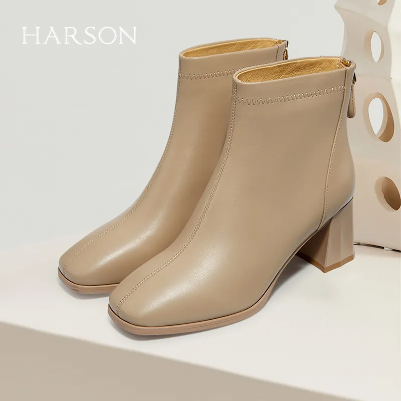 HARSON Ankle Boots Women's Black-9