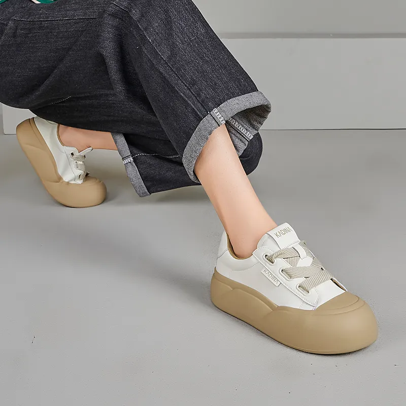 KADINA Cushioning Lightweight Low-Top Skateboard Shoes Women's-9