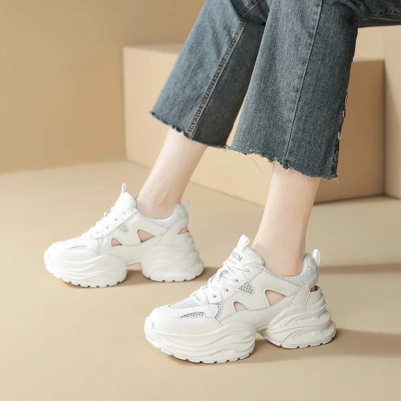HARSON Low Top Chunky Sneakers Women's-7