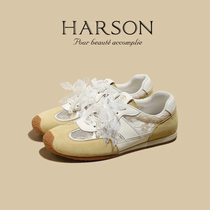 HARSON Slip Resistant, Abrasion Resistant, Breathable Low Top Casual Shoes Women's-10