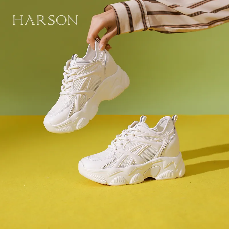 HARSON Low-Top Chunky Sneakers Women's-4