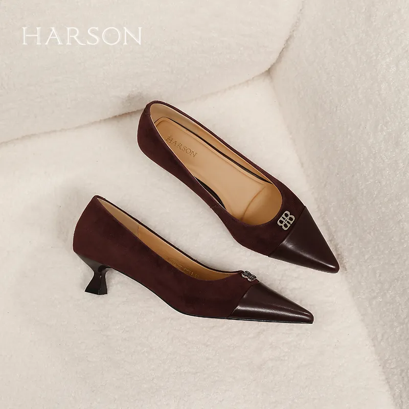 HARSON High Heels Women's Black-9