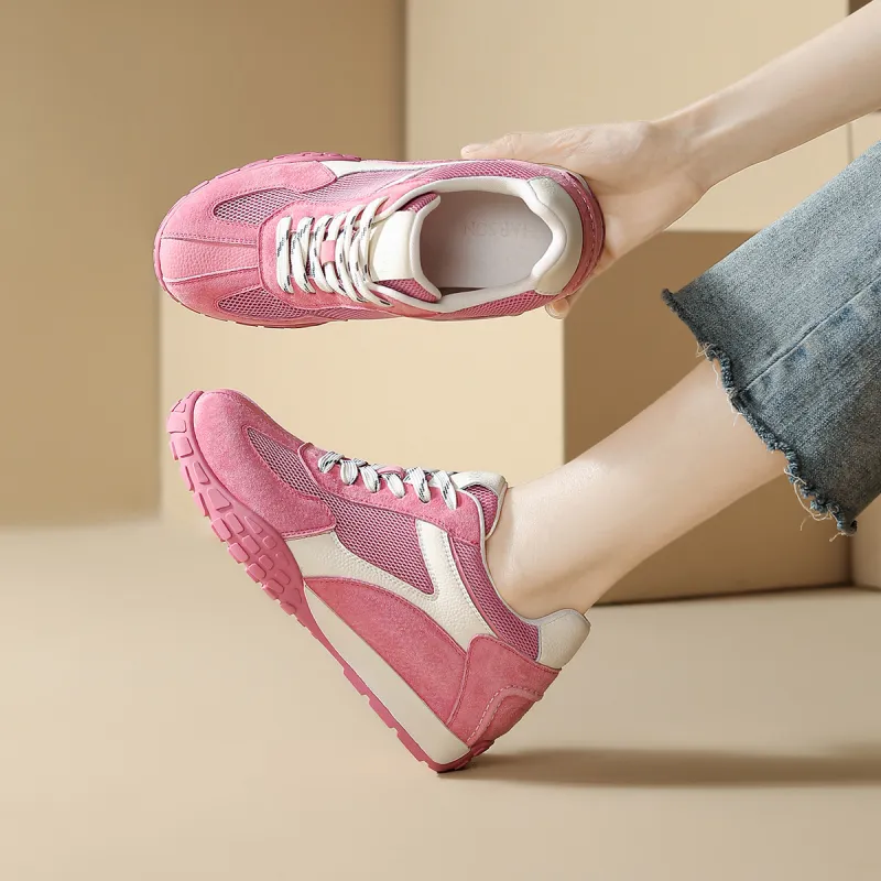 HARSON Anti Slip Wear Resistant Low Top Casual Shoes Women's-13