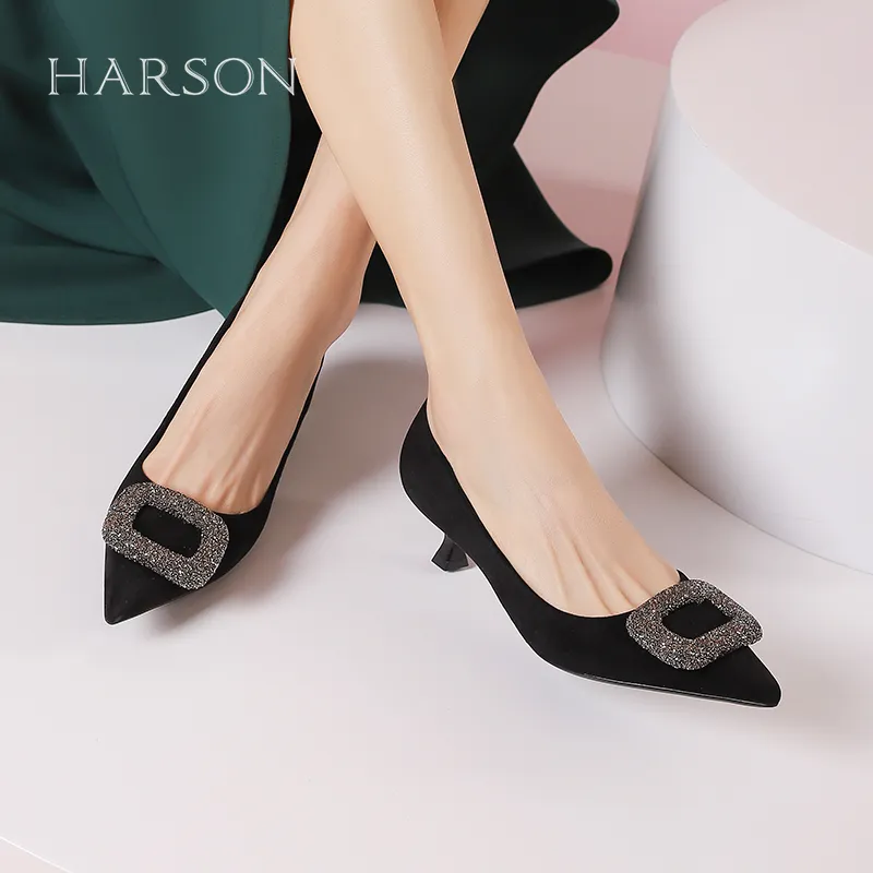 HARSON Slim Heel High Heels Women's-20