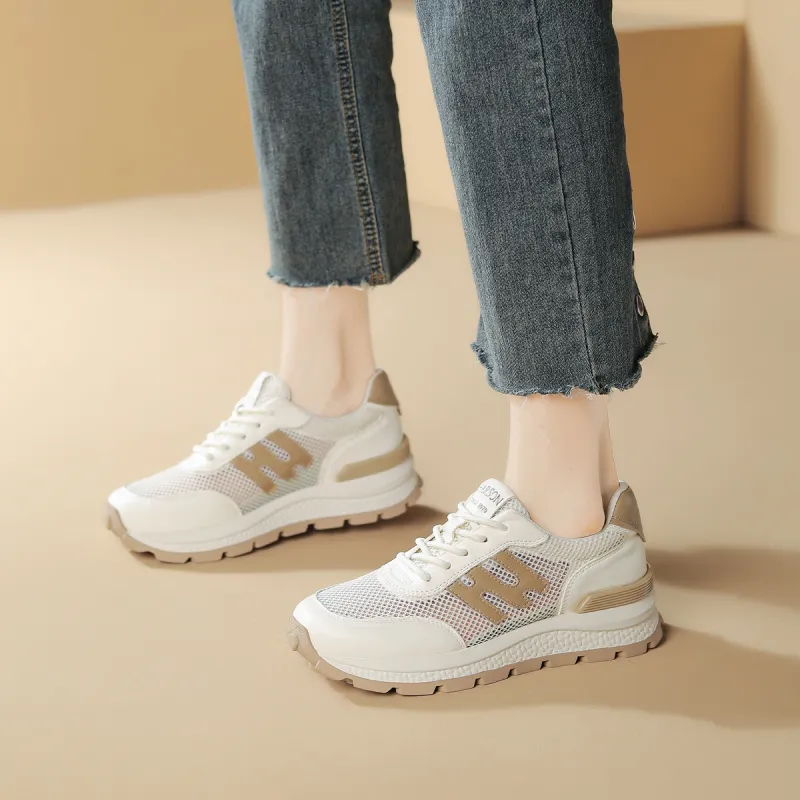 HARSON Anti Slip Wear Resistant Low Top Casual Shoes Women's-11