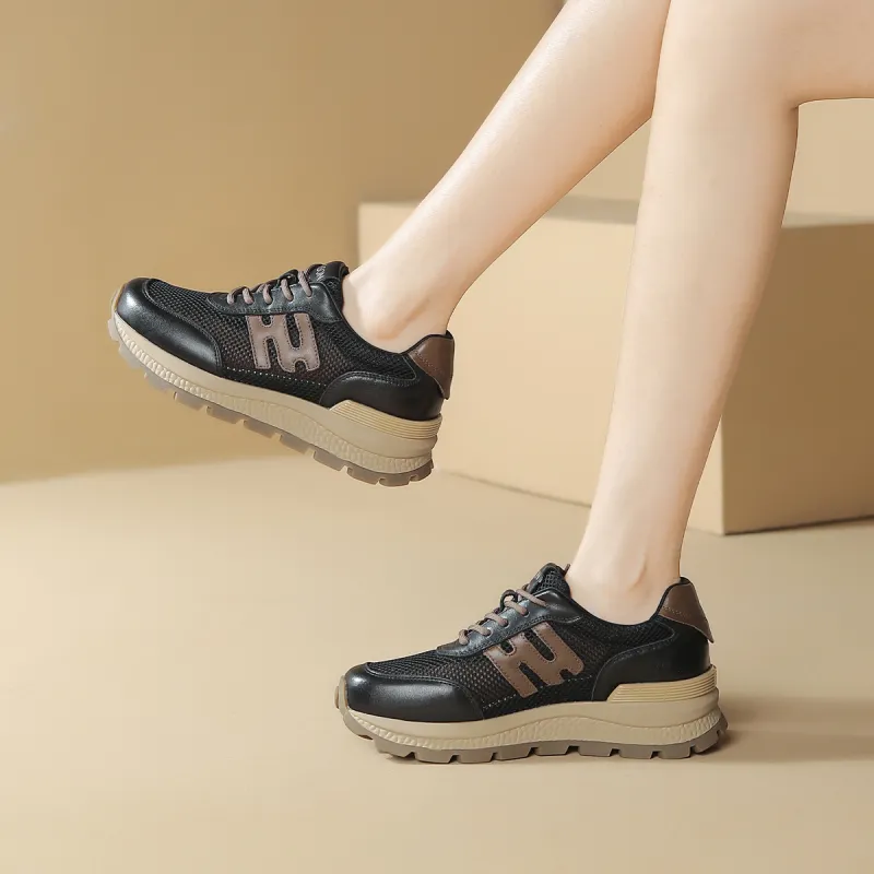 HARSON Anti Slip Wear Resistant Low Top Casual Shoes Women's-1