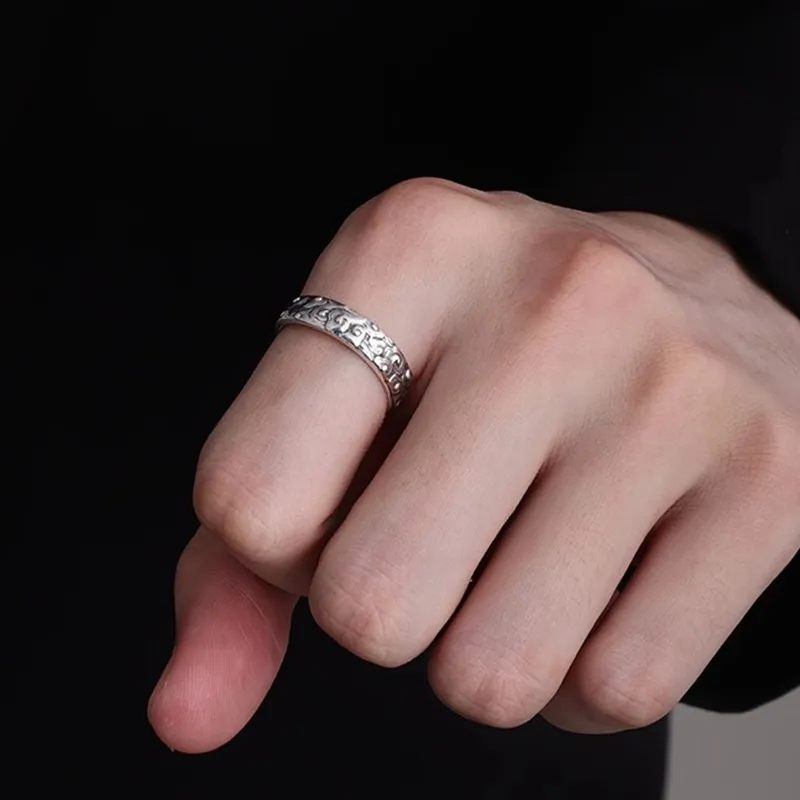 FOREVER MELODY 925 Sterling Silver Rings Unisex-5