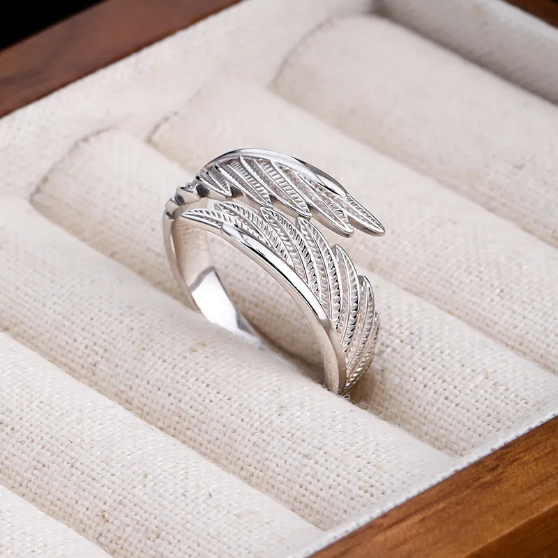 FOREVER MELODY 999 Fine Silver Rings Unisex-2