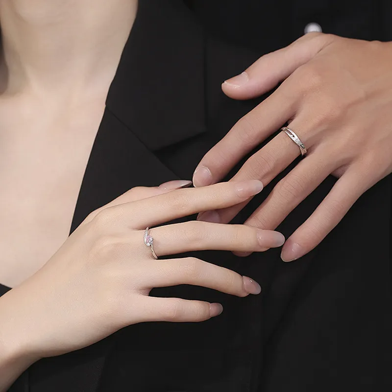 FOREVER MELODY 999 Fine Silver Rings Unisex-2