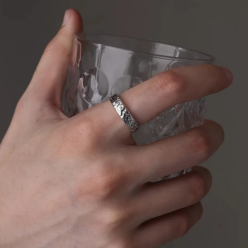 FOREVER MELODY 925 Sterling Silver Rings Unisex-2