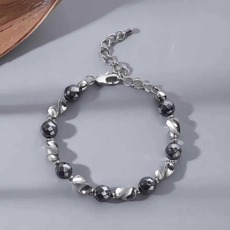 FOREVER MELODY Titanium Steel Bracelets Men's-1