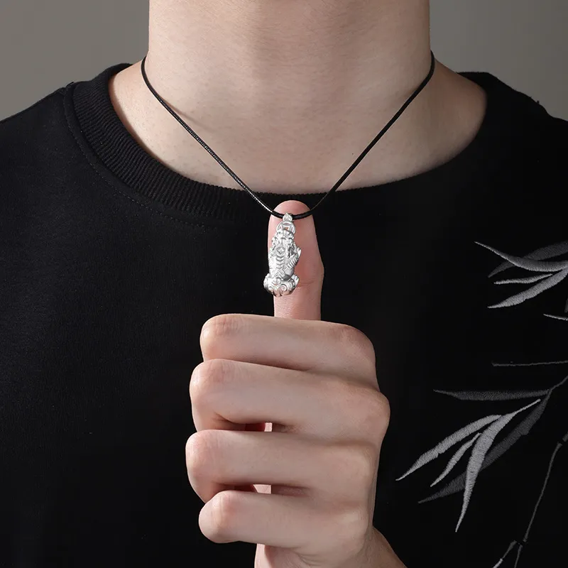 FOREVER MELODY 999 Fine Silver Necklaces Unisex-3
