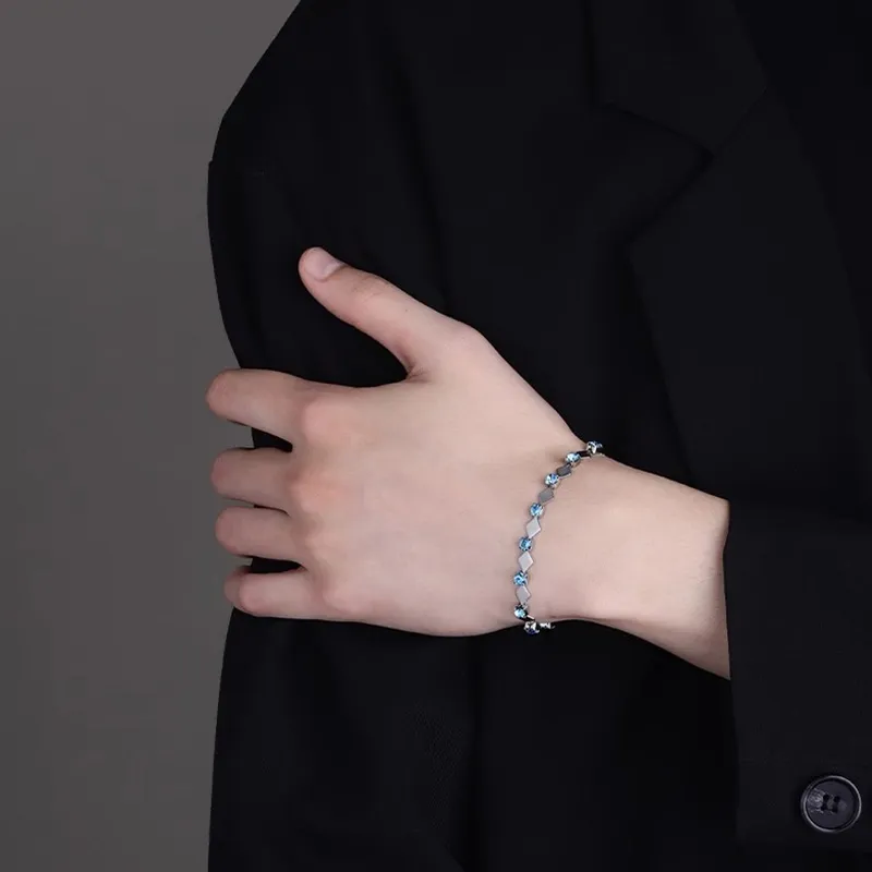 FOREVER MELODY Titanium Steel Bracelets Unisex-7