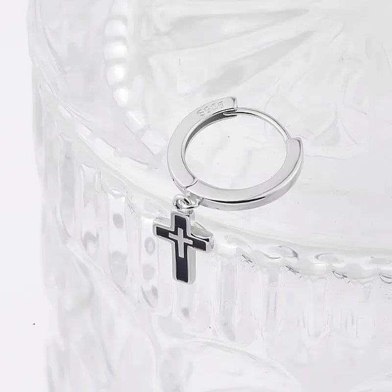 FOREVER MELODY 925 Sterling Silver Earrings Unisex-4