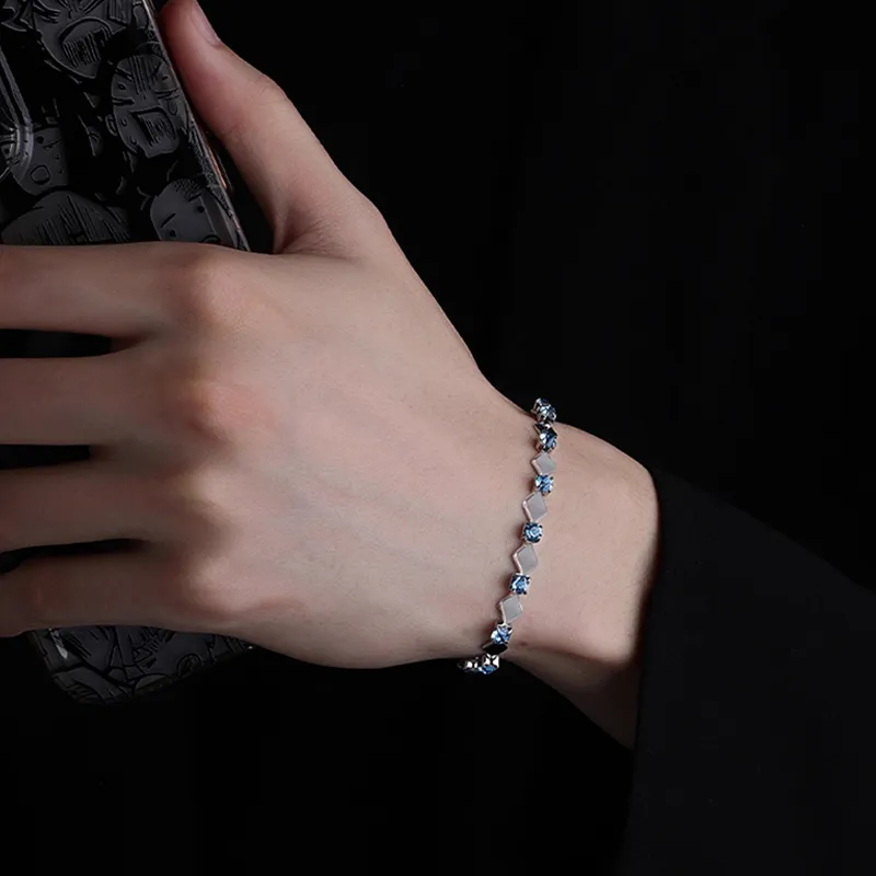 FOREVER MELODY Titanium Steel Bracelets Unisex-4