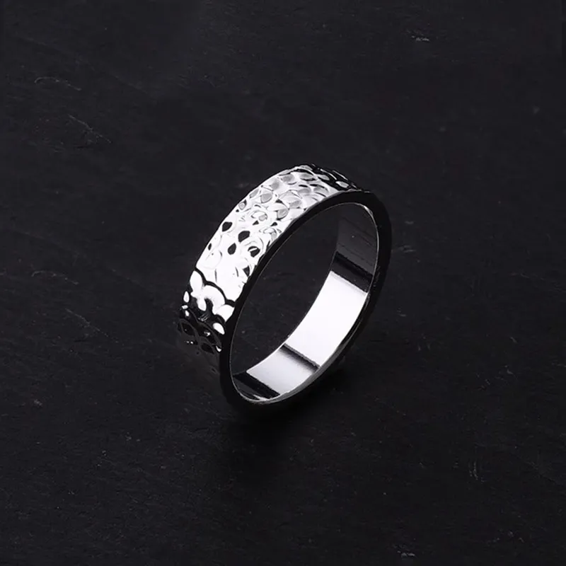 FOREVER MELODY Titanium Steel Rings Unisex-4