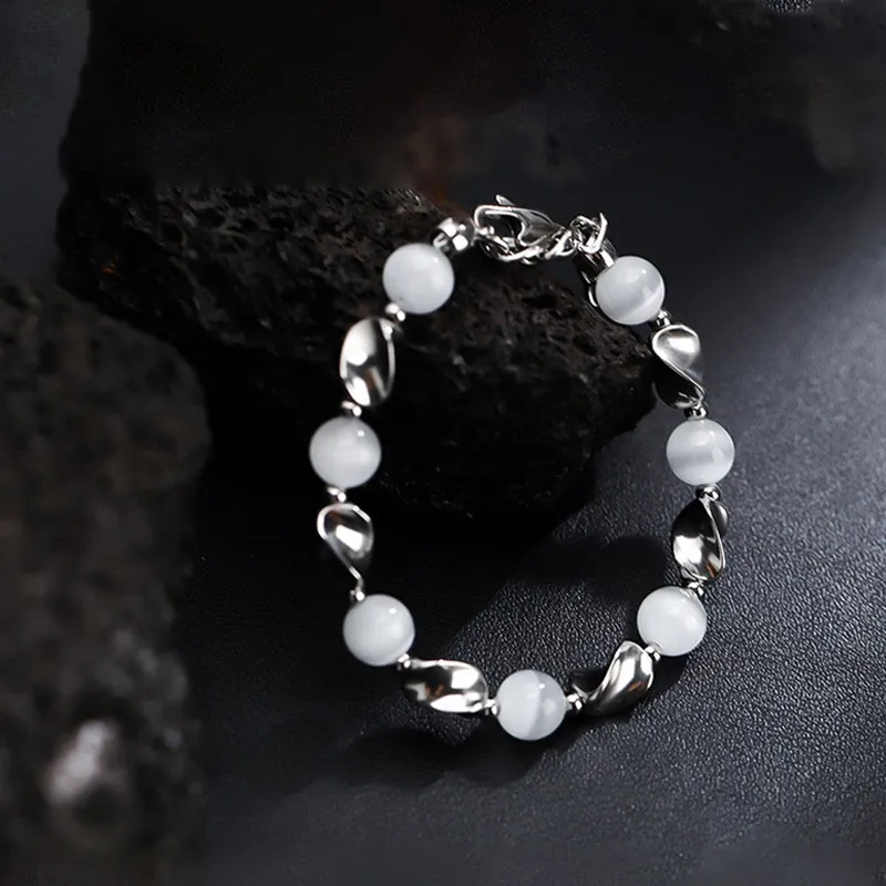 FOREVER MELODY Titanium Steel Bracelets Men's-20