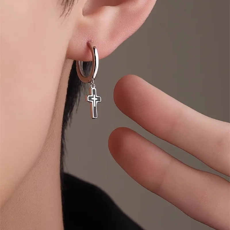 FOREVER MELODY 925 Sterling Silver Earrings Unisex-3