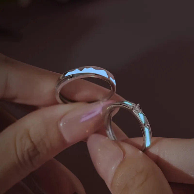 FOREVER MELODY 925 Sterling Silver Rings Unisex-3