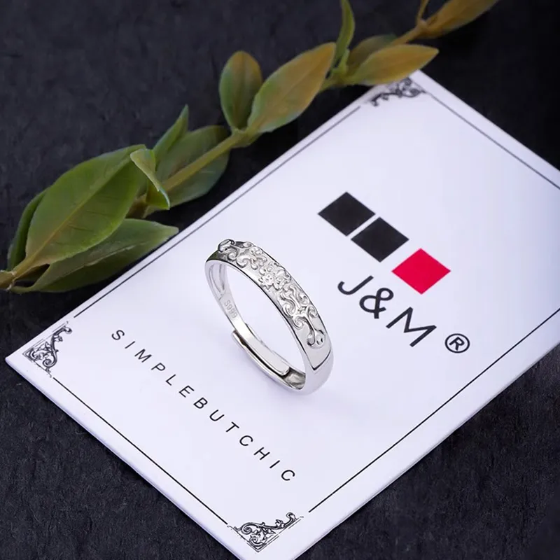 FOREVER MELODY Sterling Silver Rings Unisex-1