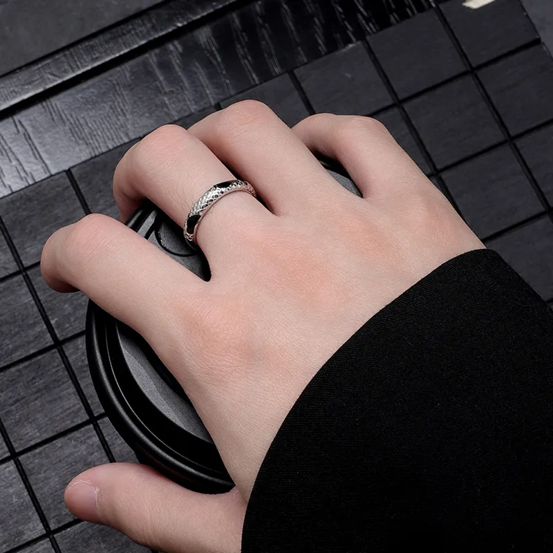 FOREVER MELODY 999 Fine Silver Rings Men's-6