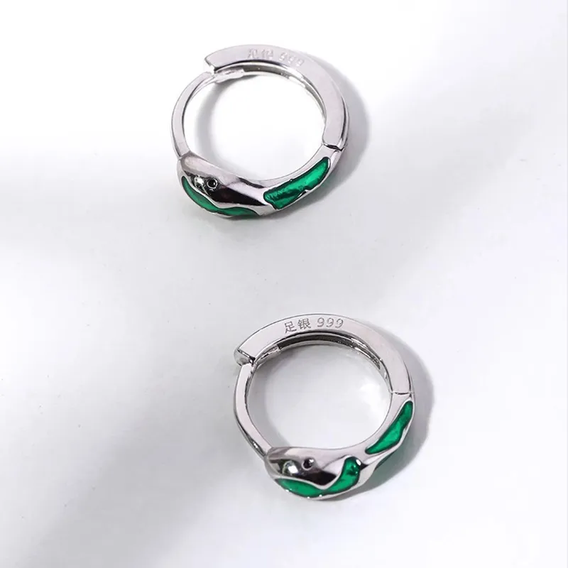 FOREVER MELODY Sterling Silver Earrings Men's-2