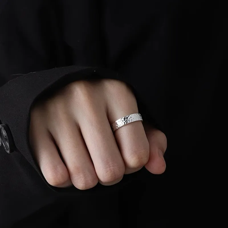 FOREVER MELODY Titanium Steel Rings Unisex-1
