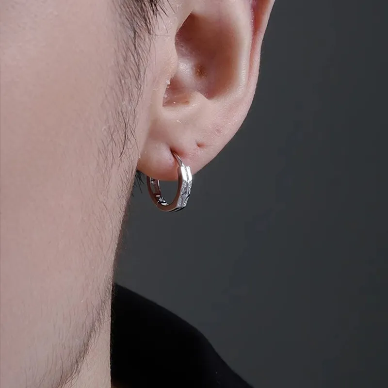 FOREVER MELODY 925 Sterling Silver Earrings Unisex-5