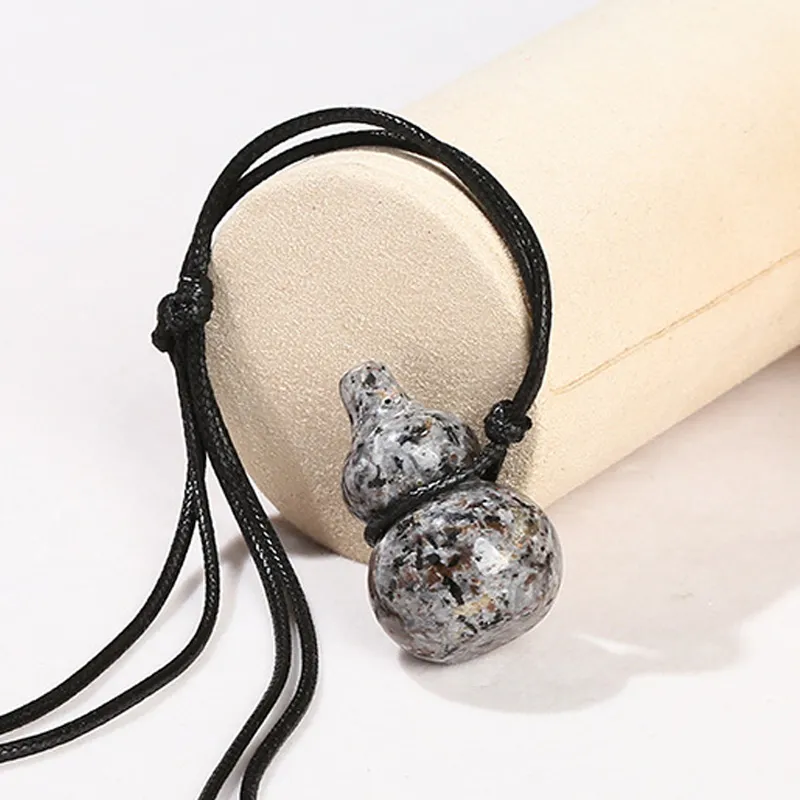 FOREVER MELODY Flame Stone Necklaces Men's-1