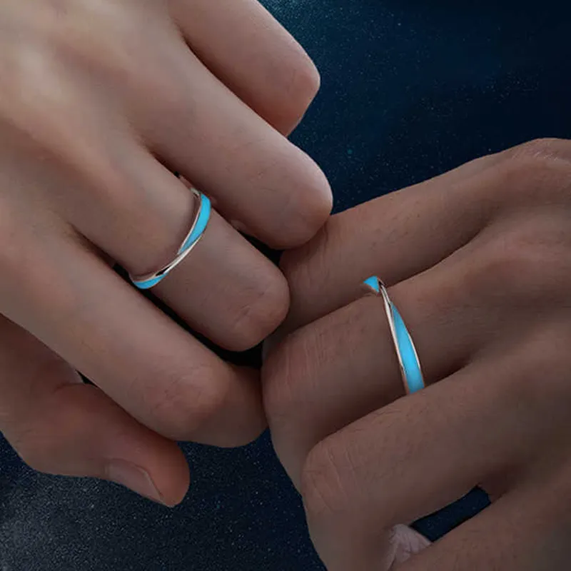 FOREVER MELODY Copper Rings Unisex-4