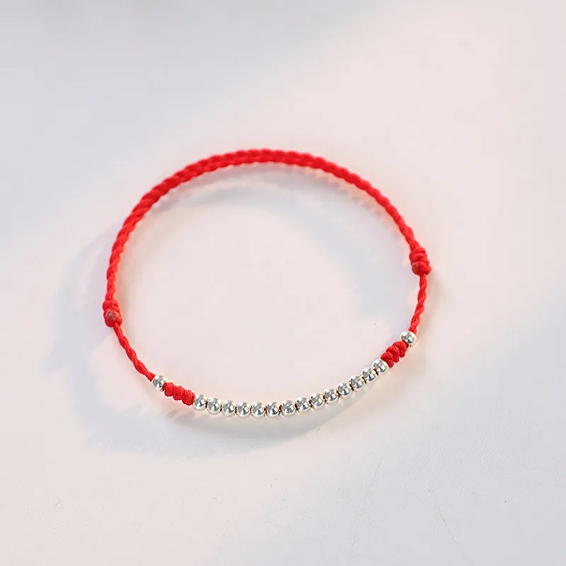 FOREVER MELODY 925 Sterling Silver Rope Bracelets Unisex-4