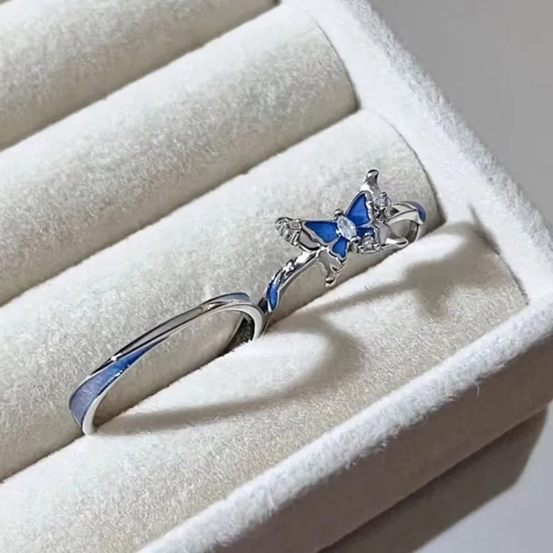 FOREVER MELODY Zircon Rings Unisex-5