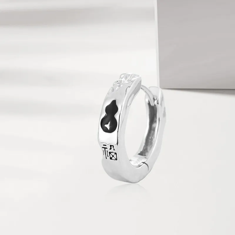 FOREVER MELODY 999 Fine Silver Earrings Unisex-5