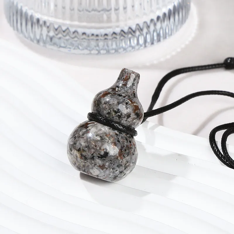 FOREVER MELODY Flame Stone Necklaces Men's-2