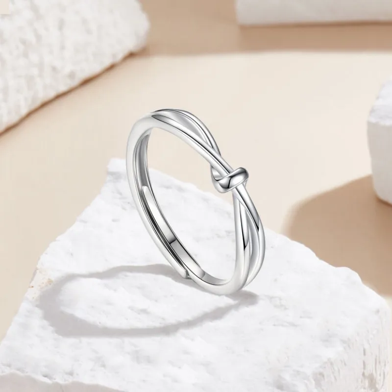 FOREVER MELODY 999 Fine Silver Rings Unisex-1