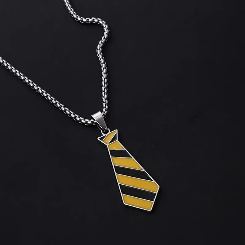 FOREVER MELODY Titanium Steel Necklaces Men's-5