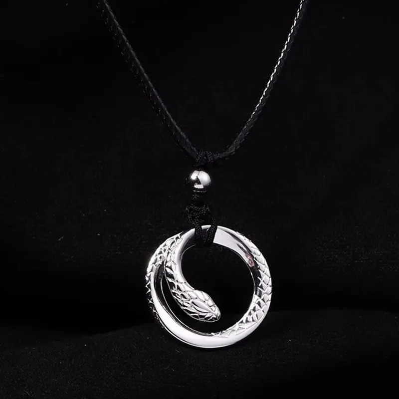 FOREVER MELODY 999 Fine Silver Necklaces Men's-6