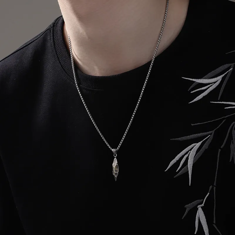 FOREVER MELODY Copper/Titanium Steel Necklaces Men's-8