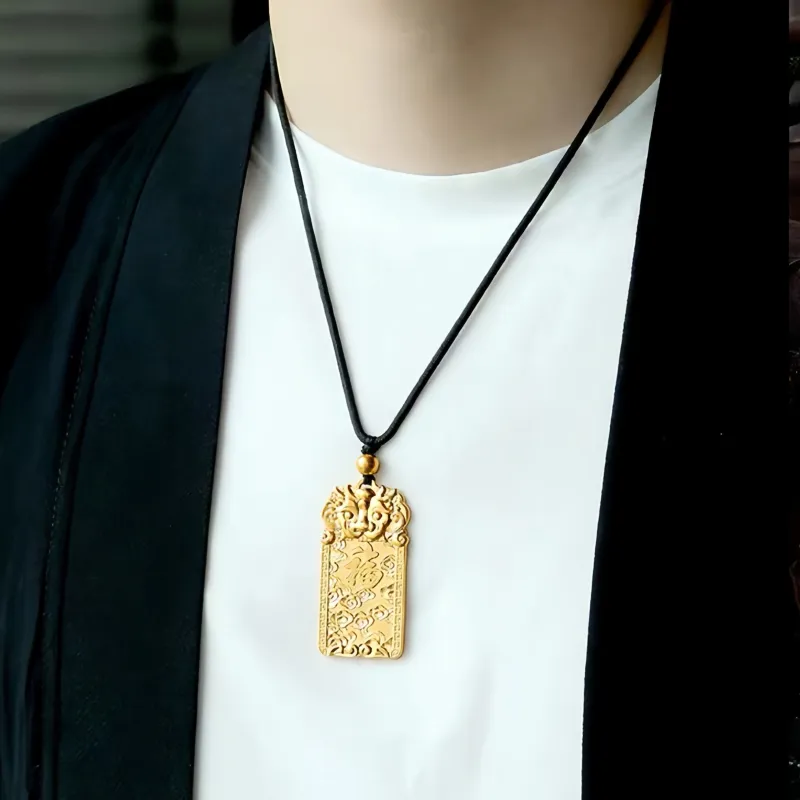 FOREVER MELODY Copper Necklaces Men's-2