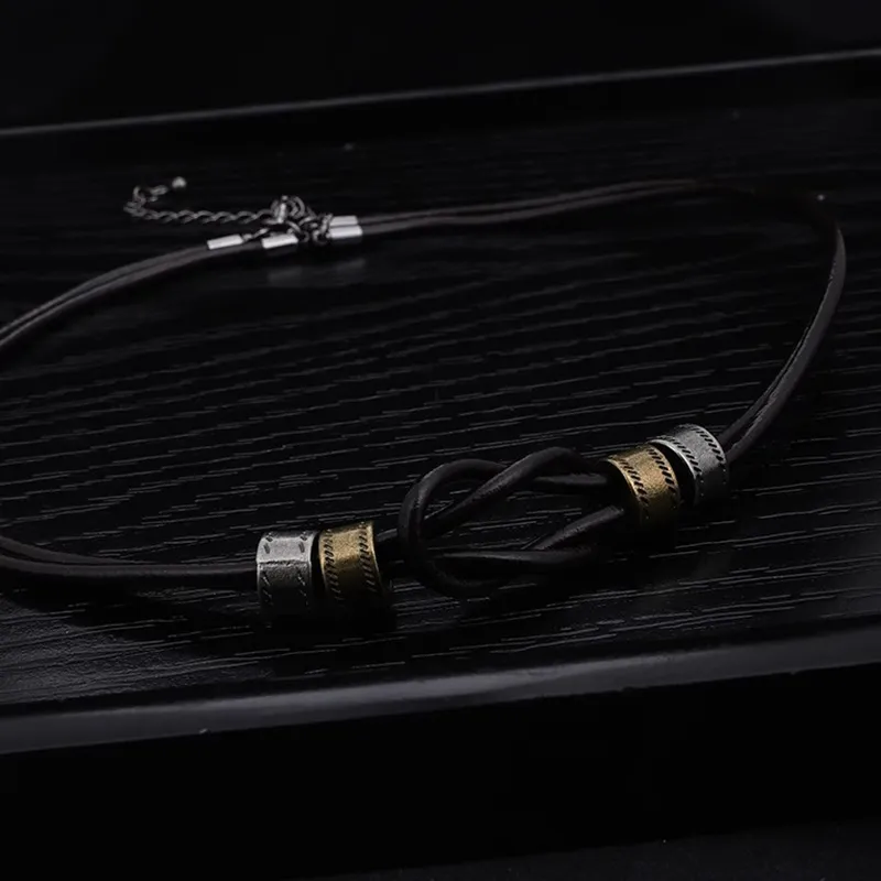 FOREVER MELODY Alloy Necklaces Men's-2
