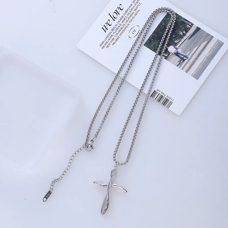 FOREVER MELODY 925 Sterling Silver Necklaces Men's Silver-4