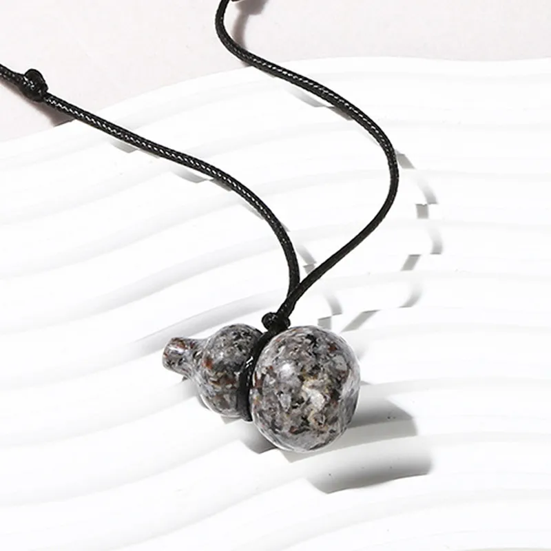 FOREVER MELODY Flame Stone Necklaces Men's-4