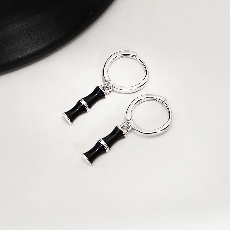 FOREVER MELODY 999 Fine Silver Earrings Men's-5